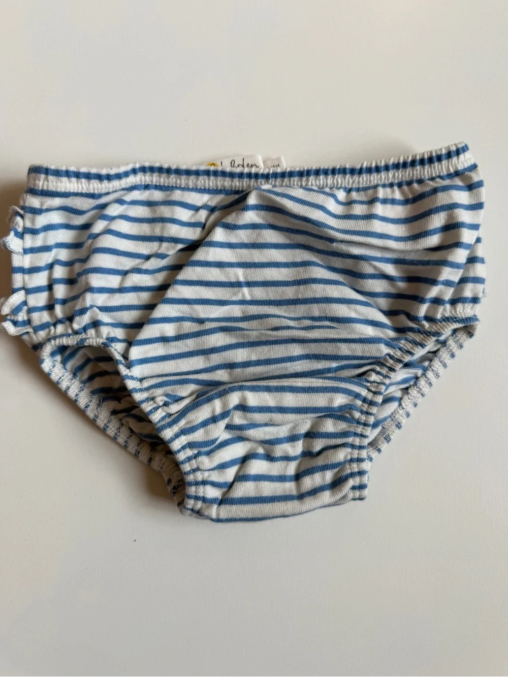 Baby Boden Floral and Stripe Dress Set